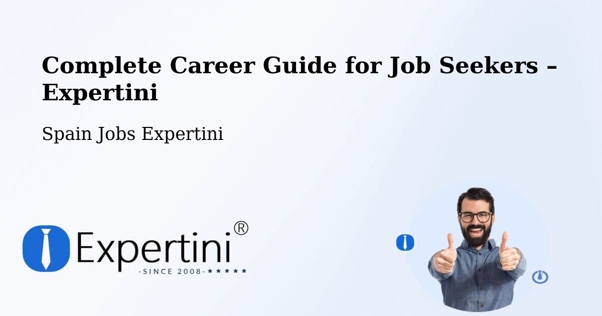 Career Guide for Job Seekers – Plan - Plan, Spain Jobs Expertini